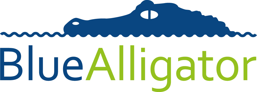 Blue Alligator logo