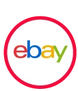 Circular eBay logo.