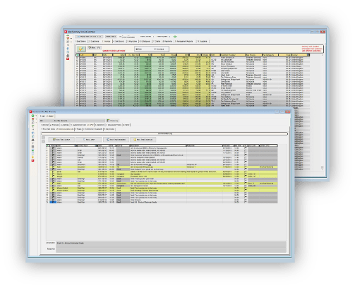 A screenshot of the CRM user interface within Khaos Control