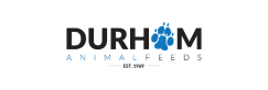 Durham animal feeds logo.